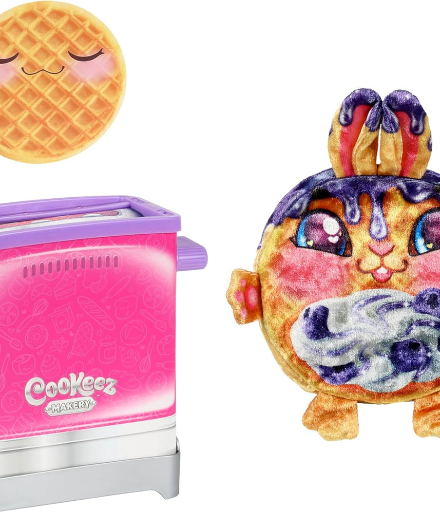 COOKEEZ MAKERY Toasty Treatz Toaster with Scented Plush, Styles Vary, Ages 5+