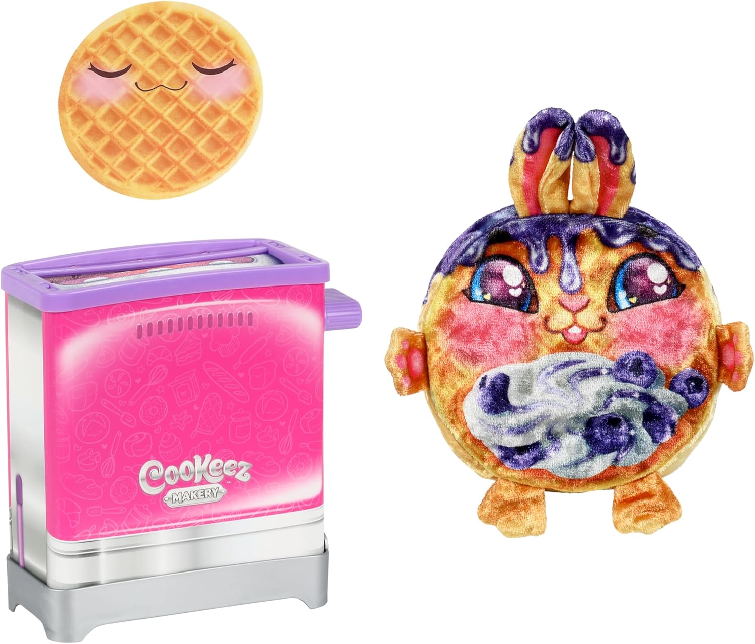 COOKEEZ MAKERY Toasty Treatz Toaster with Scented Plush, Styles Vary, Ages 5+