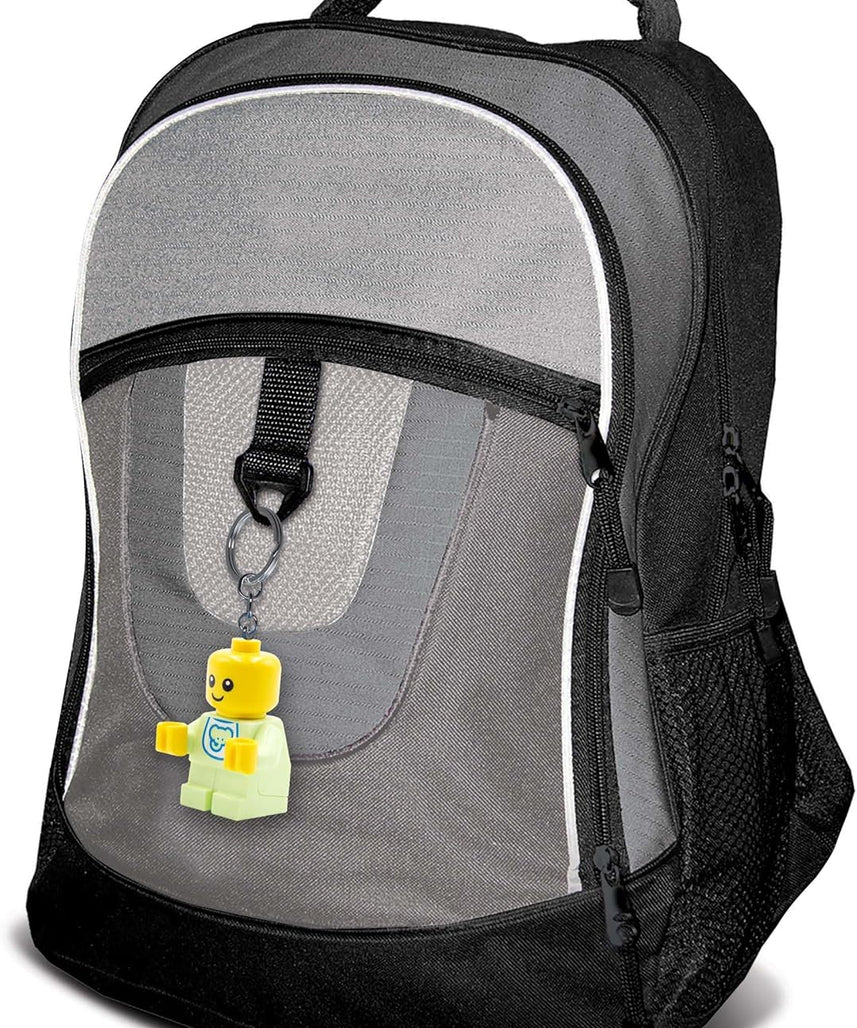 LEGO Minifigures - Large 2.25 Inch Tall Figure Keychain Light - Baby (KE209H), Multicolor, Large - 2 inches tall