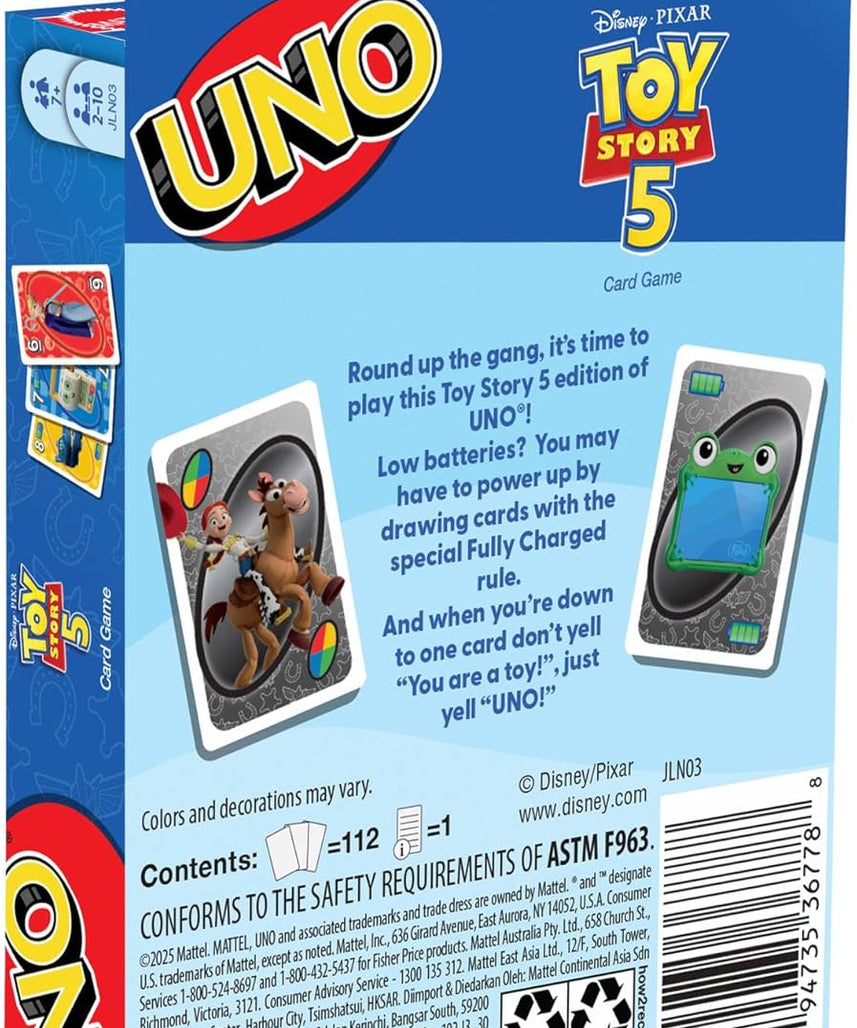 UNO Toy Story 5