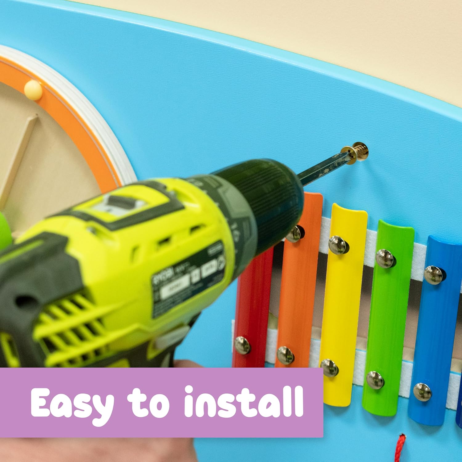 لوحة حائط فيجا على شكل فيل، لوحة أنشطة حسية خشبية من مونتيسوري، تُنمّي المنطق والمهارات الحركية والتنسيق بين اليد والعين، لعبة تعليمية صديقة للبيئة وغير سامة، للأولاد والبنات من عمر 18 شهرًا فما فوق