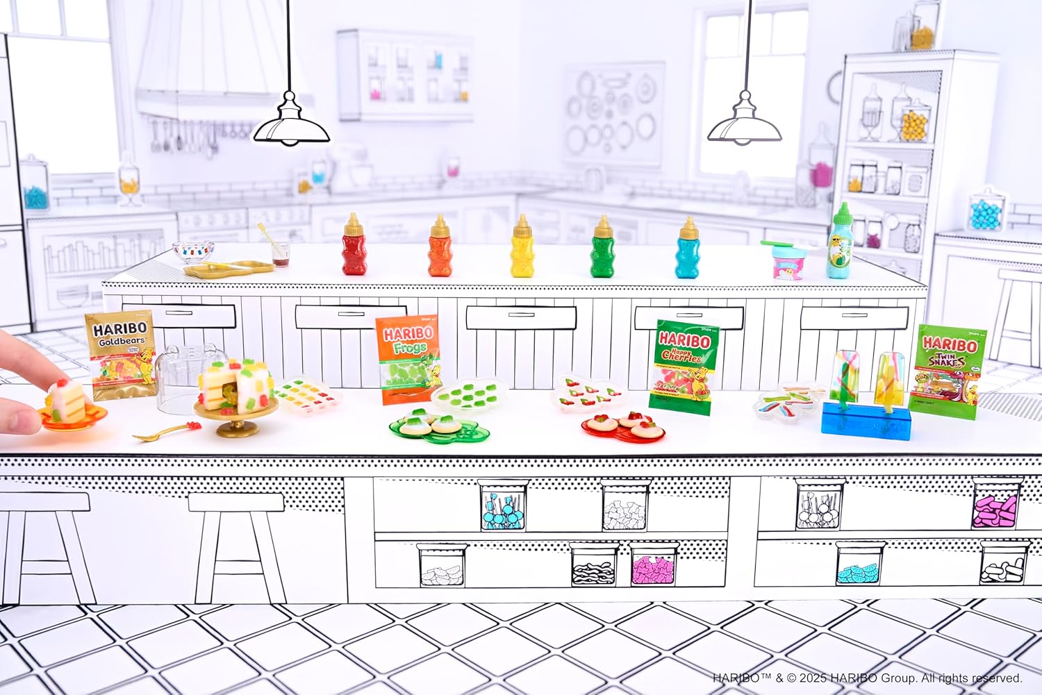 MGA’s Miniverse Make It Mini Remix Multipack HARIBO Mini Candy Collectibles DIY Resin Kit Creative Play for Kids and Collectors