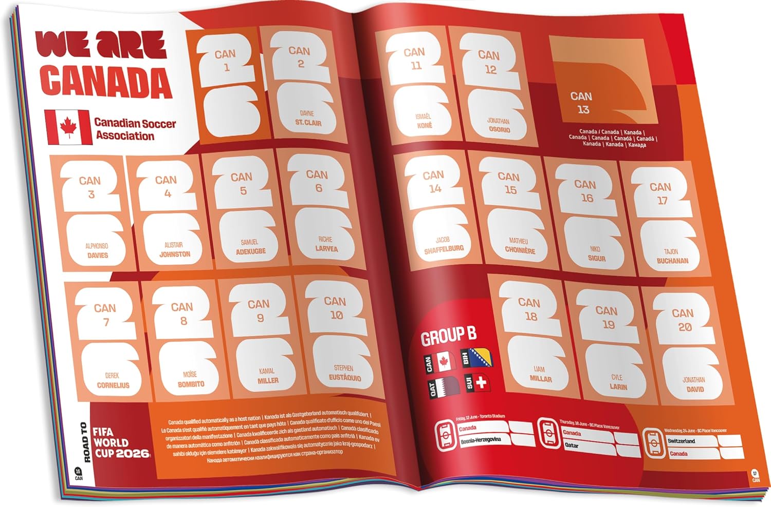 Panini FIFA World Cup 2026 Sticker Album + 50 Sticker Packets Combo, Official Football Collectors Set with Album and Booster Pack Bundle, Best Value Offer, All Ages
