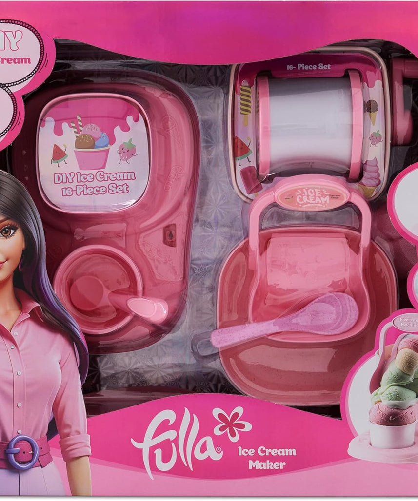 Fulla Ice Cream Maker, Role Play Kitchen Toy for Girls, Age 8+