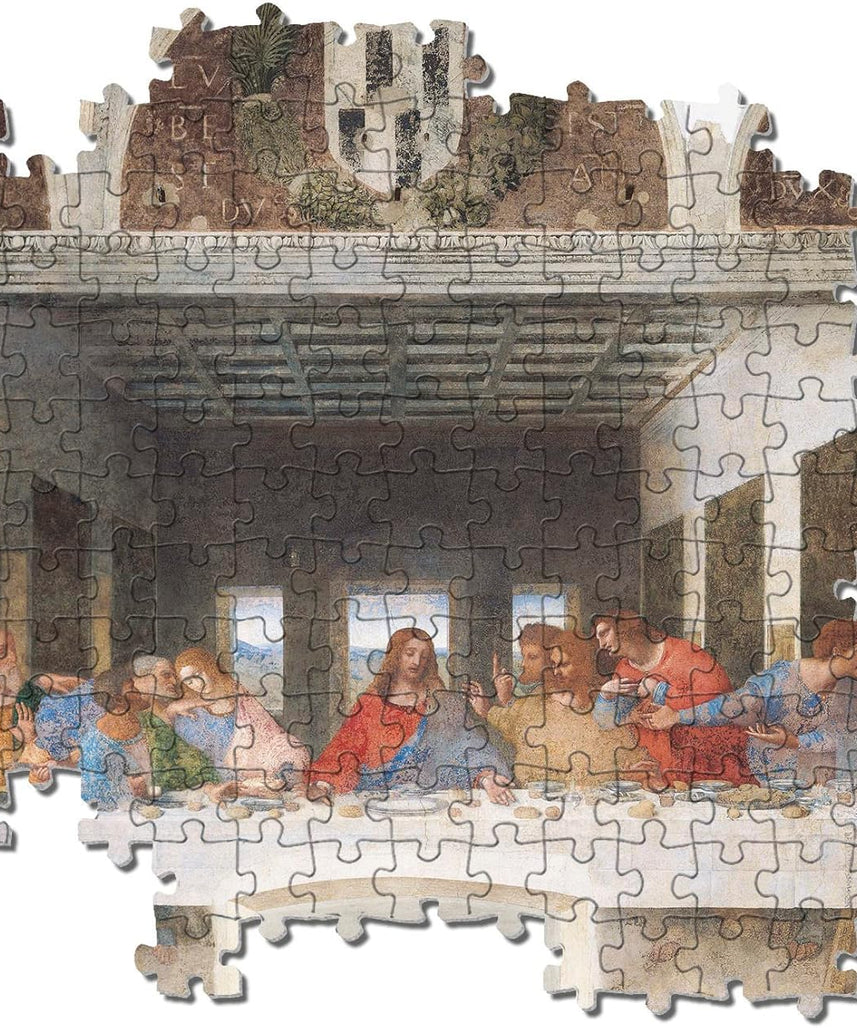 Clementoni 31447 Clementoni-31447-Museum Collection-Leonardo: The Last Supper-1000 Pieces, Multi-Colour