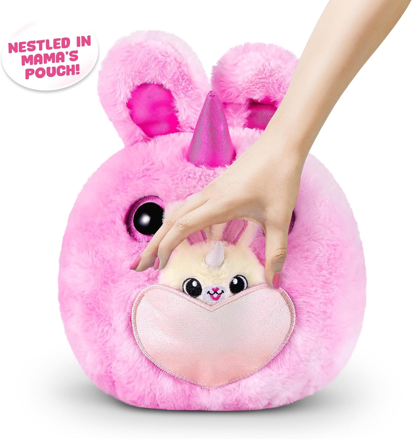 Rainbocorns Mamacorn Surprise Toy, Magical Plush for Girls, Age 3+