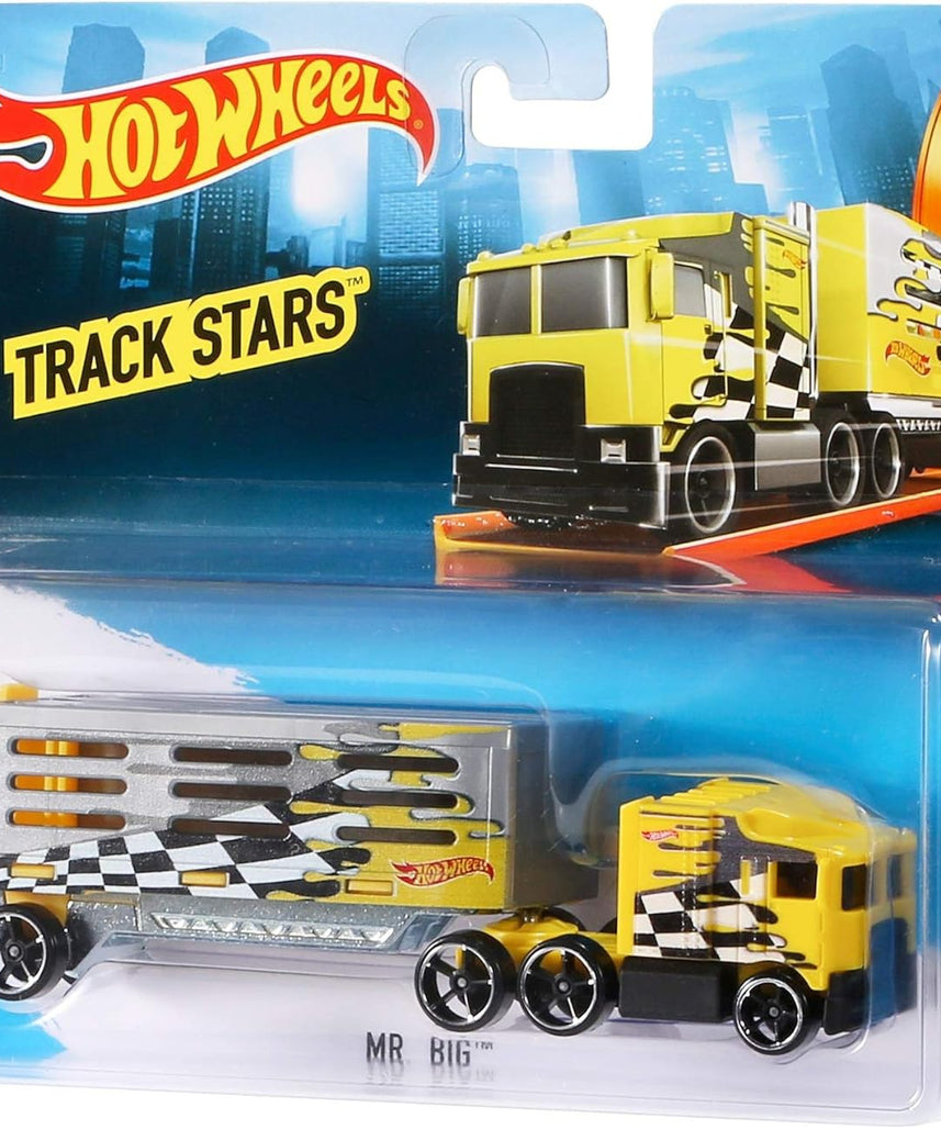 Hot Wheels Track Fleet 1:64 Scale Die-Cast Toy Vehicle, Works on Hot Wheels Tracks, Styles May Vary - Assorted