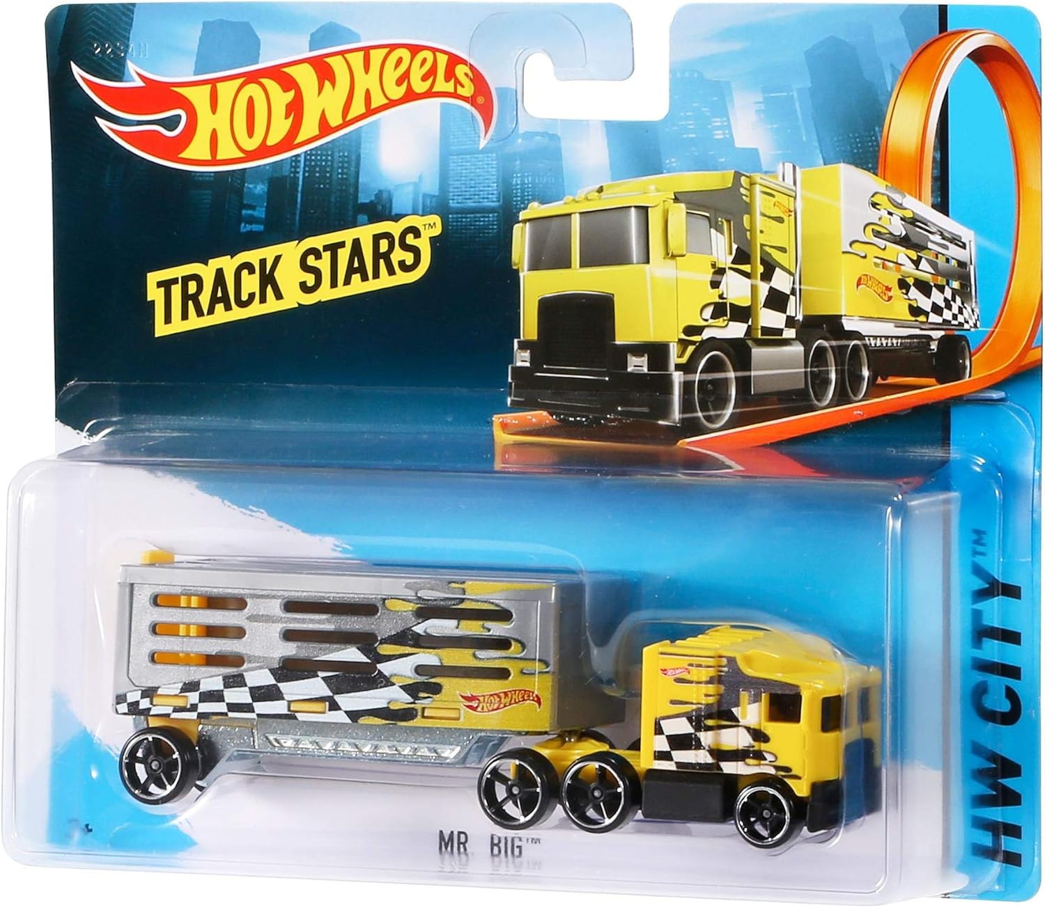 Hot Wheels Track Fleet 1:64 Scale Die-Cast Toy Vehicle, Works on Hot Wheels Tracks, Styles May Vary - Assorted
