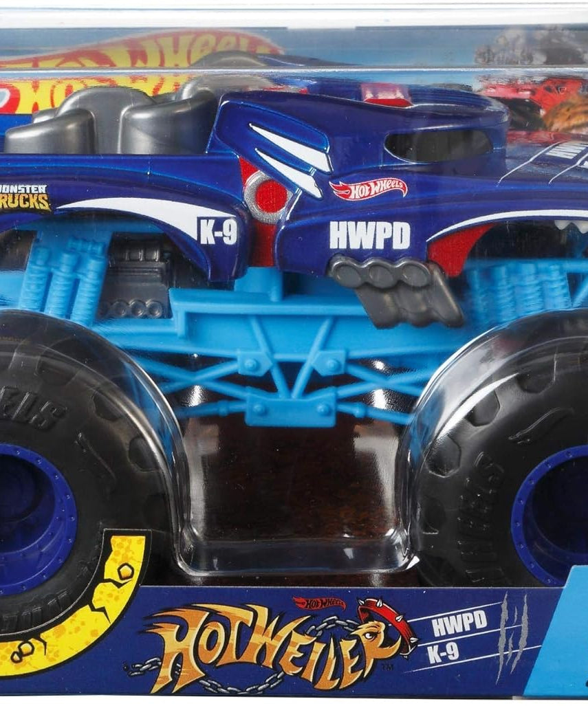 Hot Wheels Hotweiler Monster Truck, 1:24 Scale