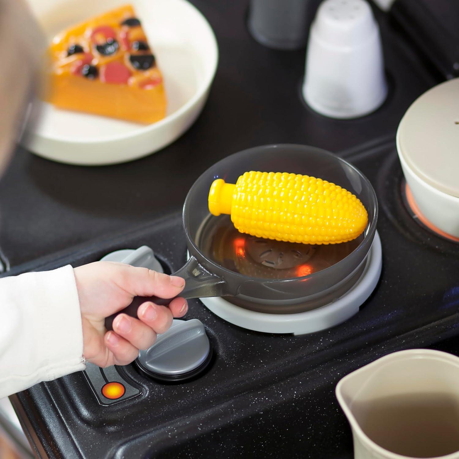 Step2 Dream Kitchen Refresh 852100, Modern Kids Play Kitchen Set with Lights, Sounds & 37 Accessories, Ages 2–5+ Years