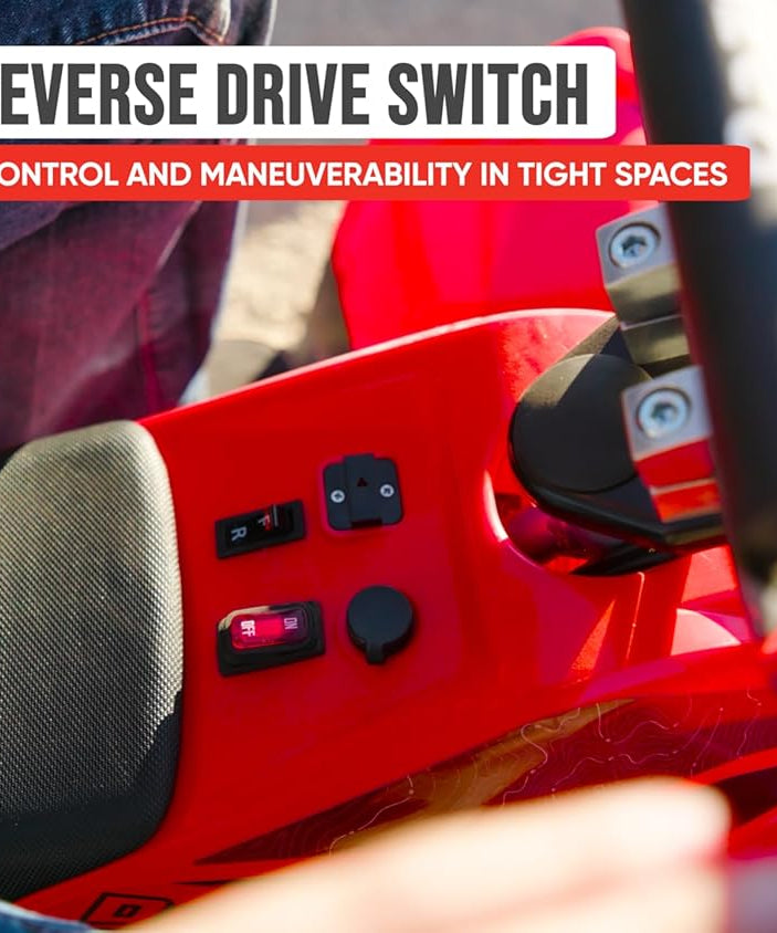 Razor Dirt Quad Electric 4-Wheeler, Red, 24V Battery Powered Kids Quad Bike, Speed Up to 8 mph (13 km/h), Forward and Reverse, Pneumatic Tires, Up to 80 Minutes Ride Time, Ages 8+