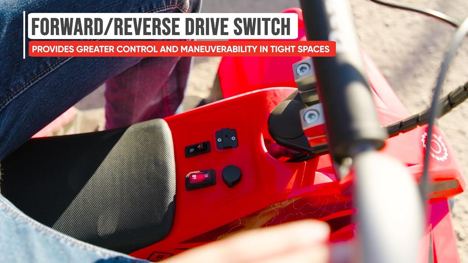 Razor Dirt Quad Electric 4-Wheeler, Red, 24V Battery Powered Kids Quad Bike, Speed Up to 8 mph (13 km/h), Forward and Reverse, Pneumatic Tires, Up to 80 Minutes Ride Time, Ages 8+