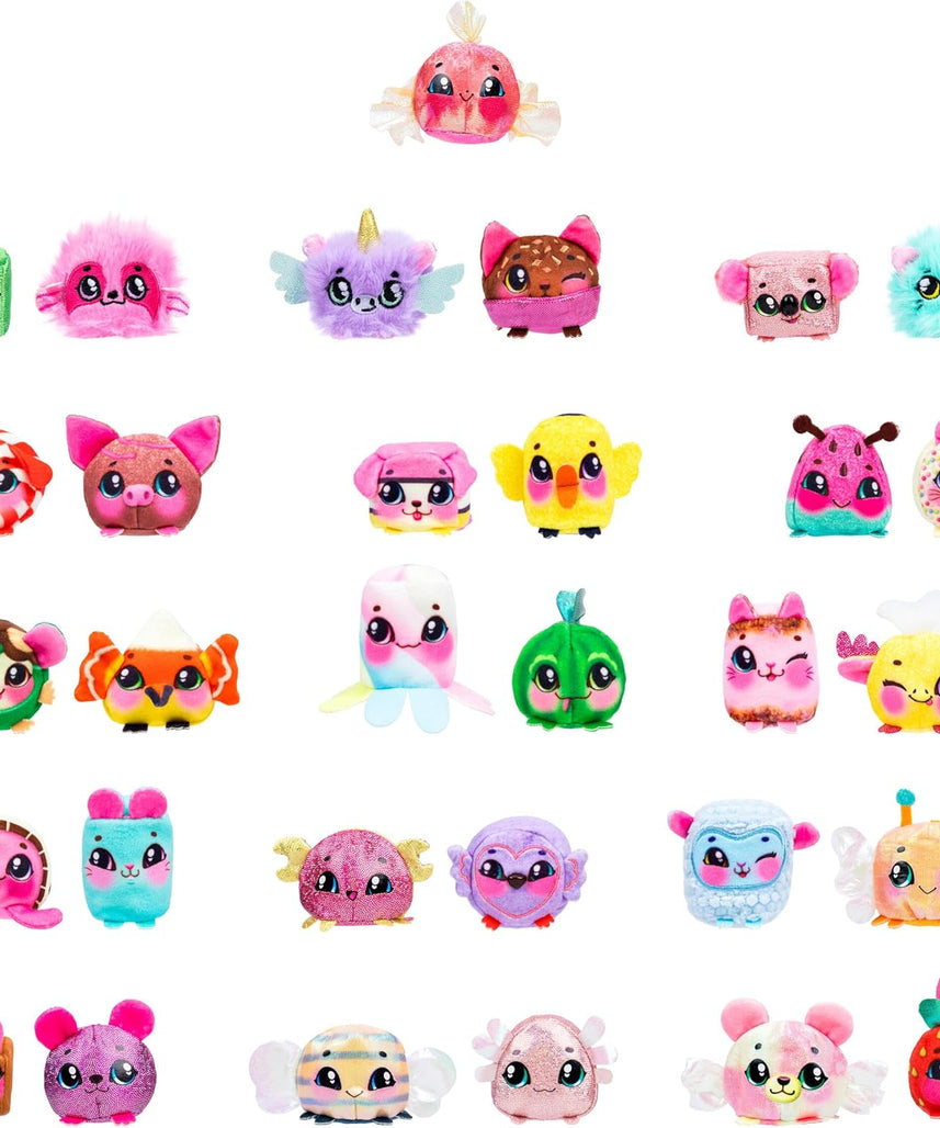 Cookeez Makery Yum Yumz Twin Pack, Series 3, Full of Fun & Yum, 2 Sweet Scented Plush Surprises Inside A Lollipop, 30+ Plush Candy Pets to Collect with Common, Rare, Ultra Rare and Limited Edition