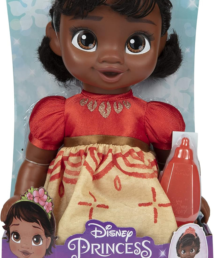 Disney Princess Moana Baby Doll with Baby Bottle & Hair Pin