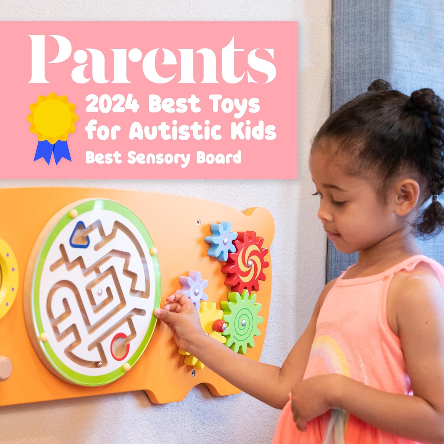 لوحة أنشطة الدب فيجا، لعبة حائط خشبية من مونتيسوري، لوحة تعلم حسية لتنمية المهارات الحركية والدماغية، لعبة تعليمية صديقة للبيئة وموفرة للمساحة، للأولاد والبنات من عمر 18 شهرًا فما فوق