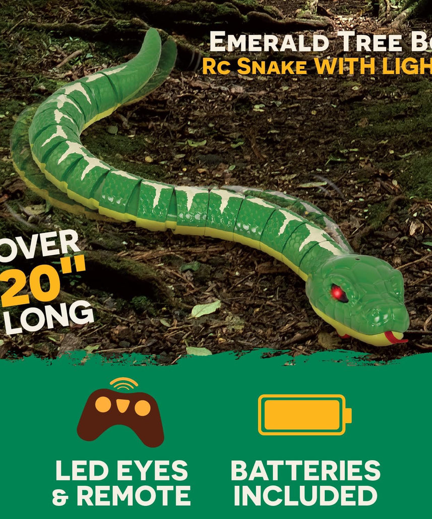 Terra by Battat - Infrared RC Snake - Emerald Tree Boa