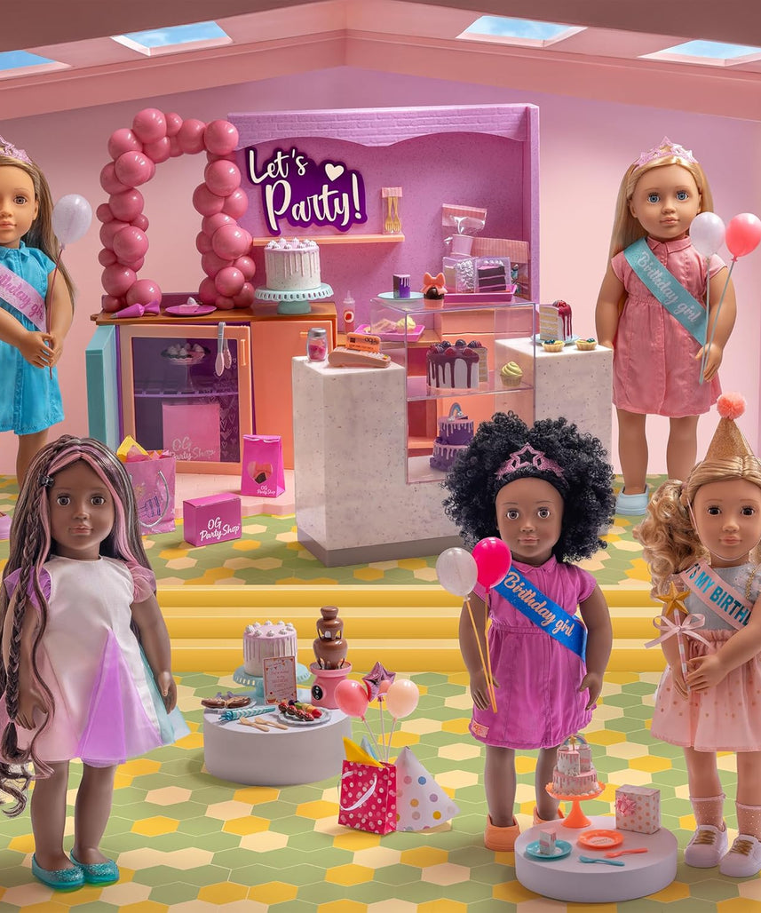 Our Generation Romy Activity Birthday Party Doll with Accessories