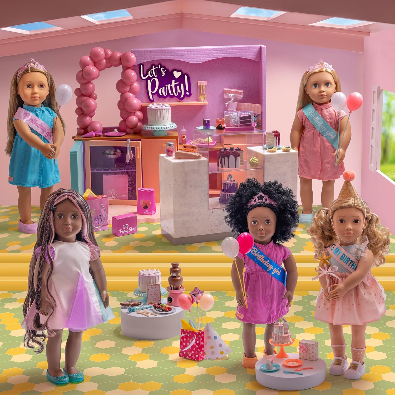 Our Generation Romy Activity Birthday Party Doll with Accessories