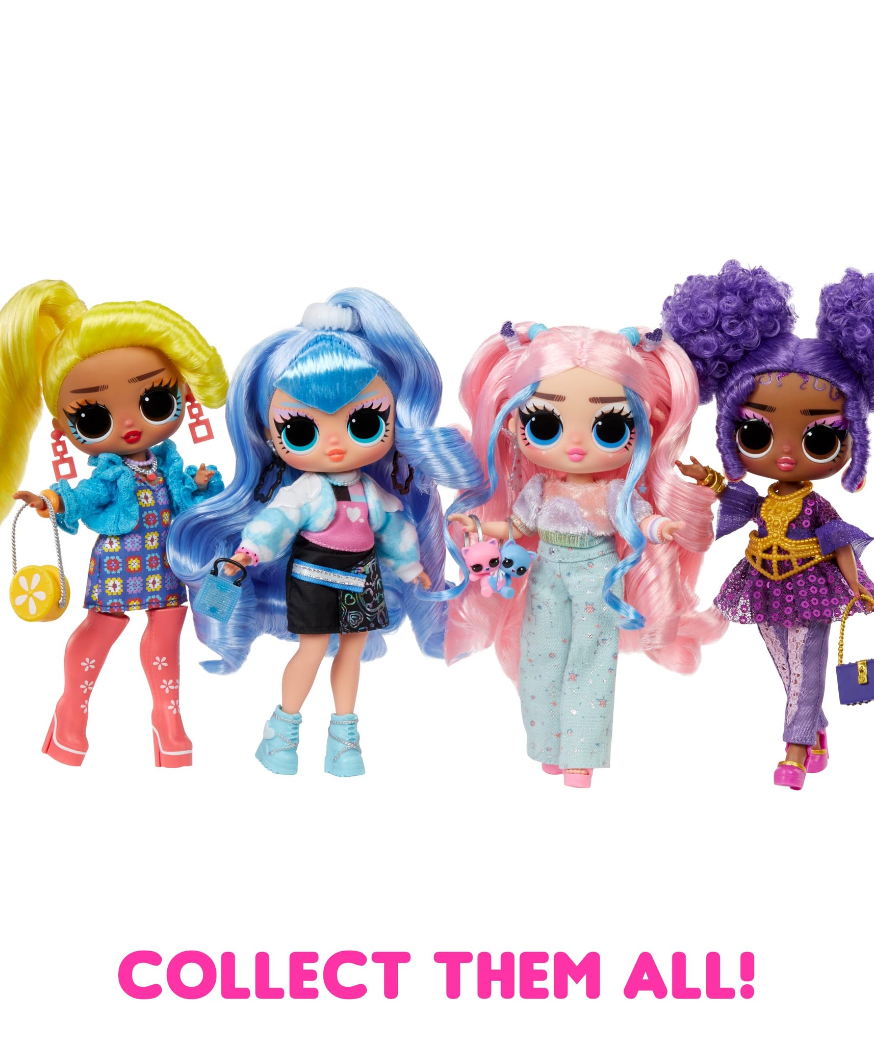 L.O.L. Surprise Tweens Hana Groove Fashion Doll 6.5 Inch with 10+ Surprises, Accessories, Purse and Skateboard for Girls Ages 3+ Years