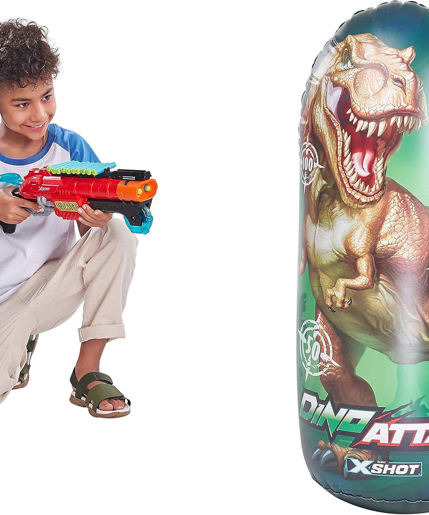 هدف قابل للنفخ من إكس شوت، بطول متر واحد/3 أقدام، مصنوع من إسفنج تي ريكس، متعدد الألوان، زورو، مناسب للأنشطة الخارجية، للتدريب على الرماية، للأطفال والمراهقين، 4862