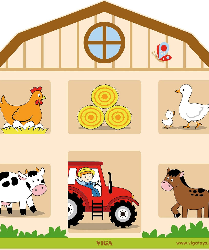 لعبة فيجا للحائط قابلة للقفل والفتح، لوحة حسية خشبية من مونتيسوري، تُنمي المهارات الحركية الدقيقة وحل المشكلات، صديقة للبيئة وغير سامة، متينة، تُثبت على الحائط للأطفال الصغار من عمر 18 شهرًا فما فوق