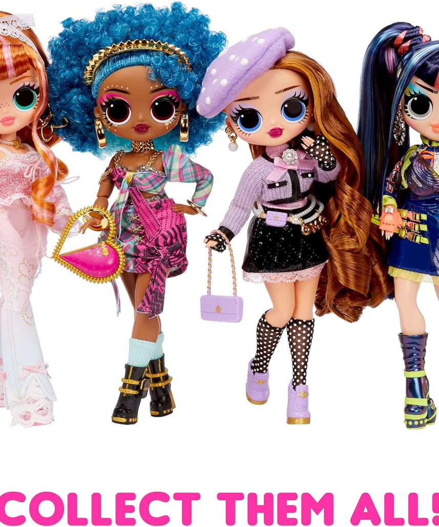 دمية أزياء LOL Surprise OMG Victory، قابلة للتجميع بطول 10 بوصات مع أكثر من 10 مفاجآت، وملابس سباق أنيقة، وإكسسوارات، وميزات وضعية للأطفال من سن 4 سنوات فما فوق