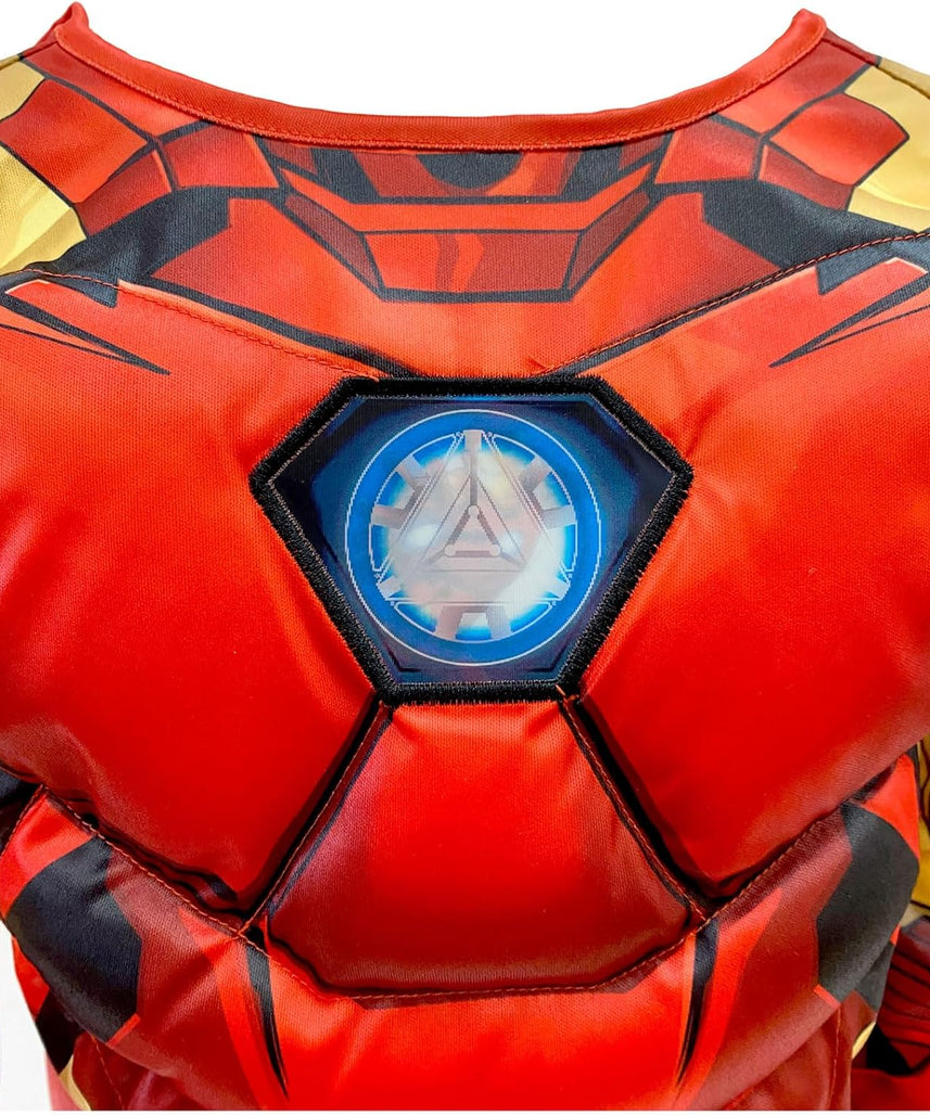 Party Centre Marvel Avengers Iron Man Deluxe Costume, 5-6 years