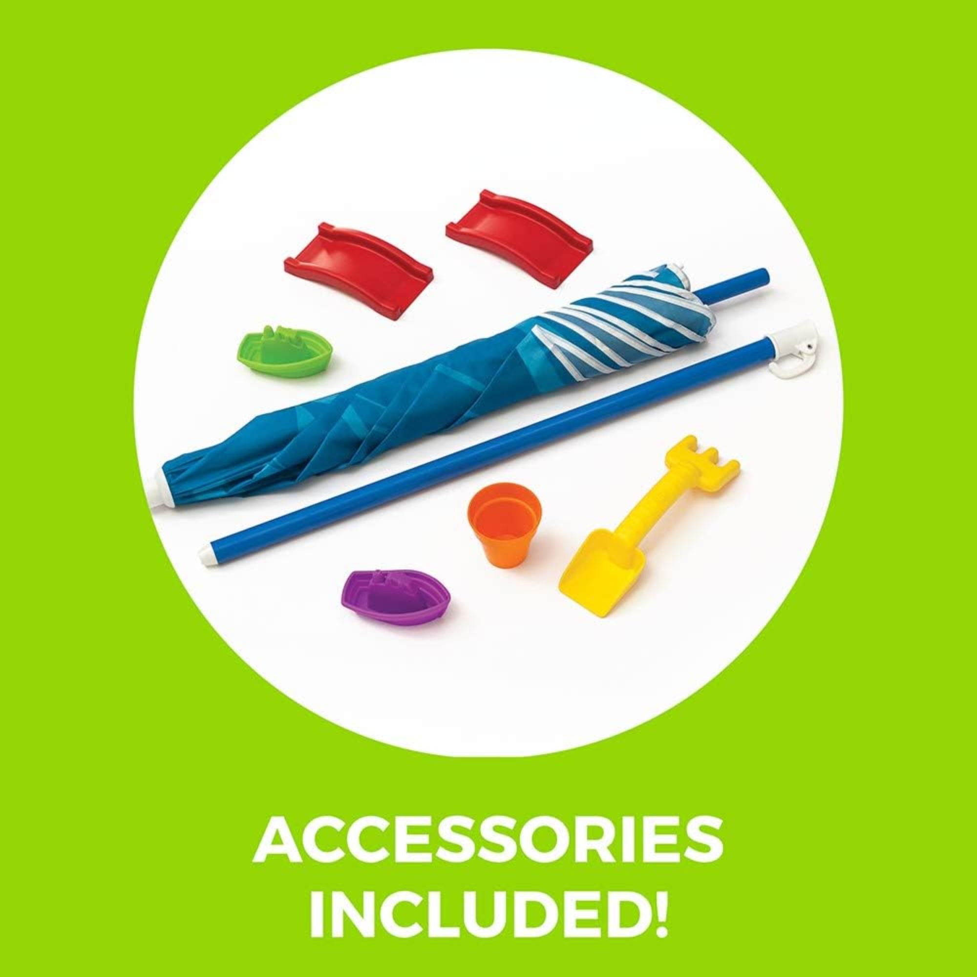 مجموعة ألعاب ستيب 2 كاسكيدينج كوف مع مظلة، وطاولة رمل وماء خارجية مع غطاء، ومجموعة ألعاب حسية، ولعبة نشاط مع ملحقات من 6 قطع تتضمن قوارب ومجرفة ودلو، ولعبة STEM في الفناء الخلفي للأطفال من سن 1.5 سنة فما فوق