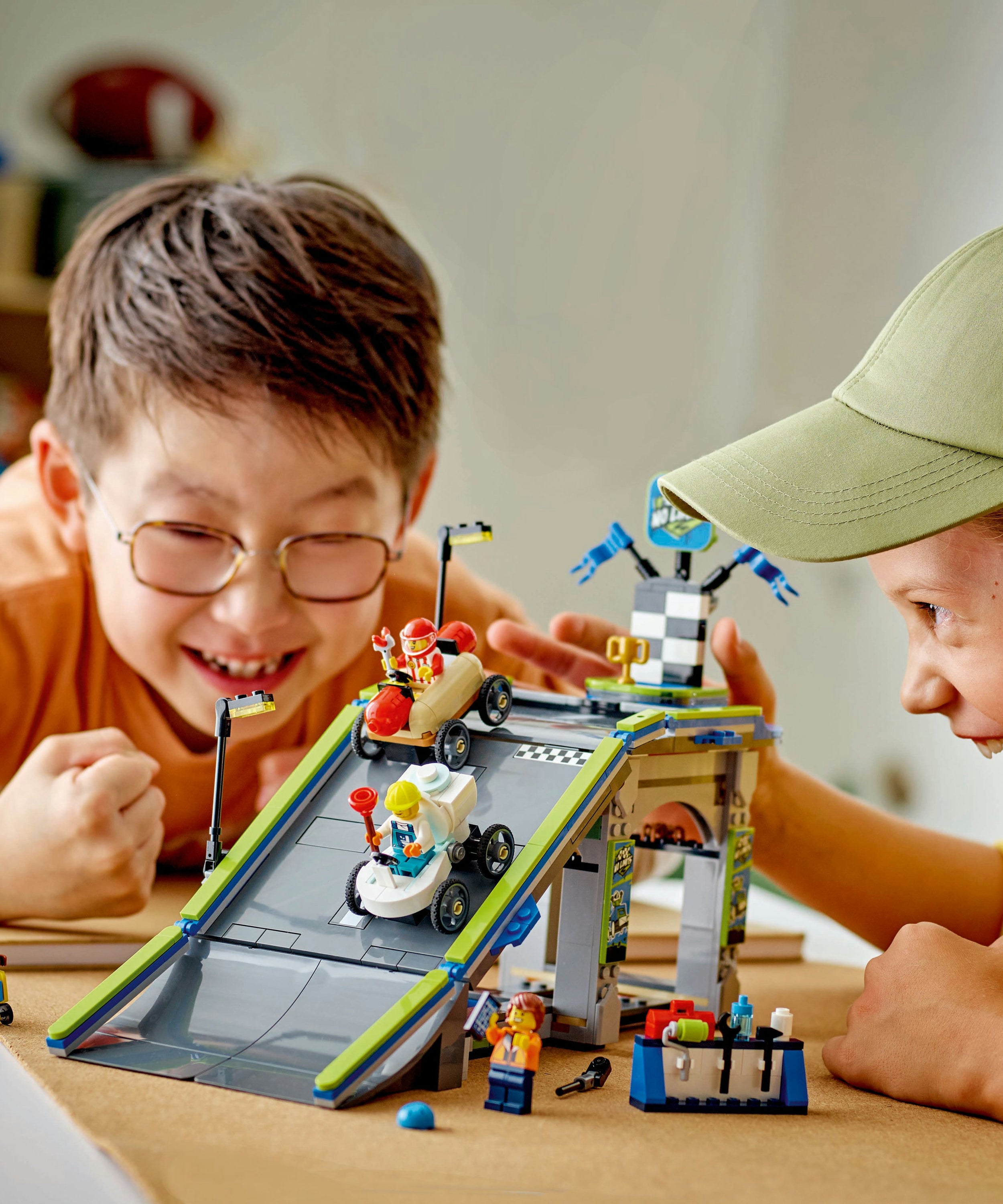 LEGO City 60460 No Limits Race Car Ramp Track Set for Kids 6+