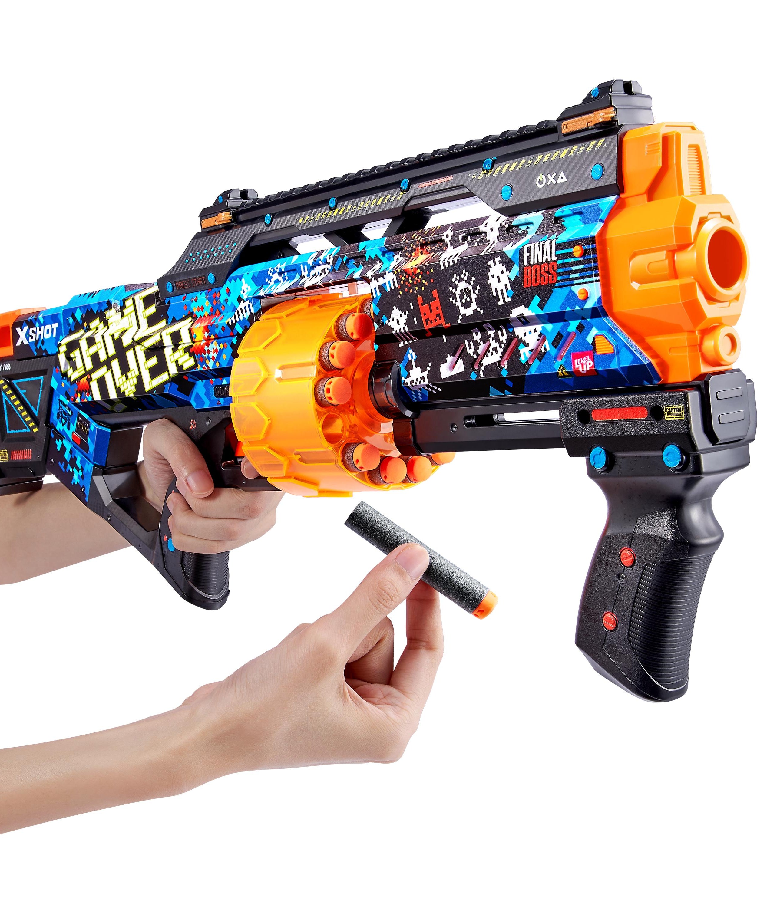 XSHOT Skins Last Stand Beast Out, Foam Blaster Toy Gun for Boys & Girls, Ages 8+