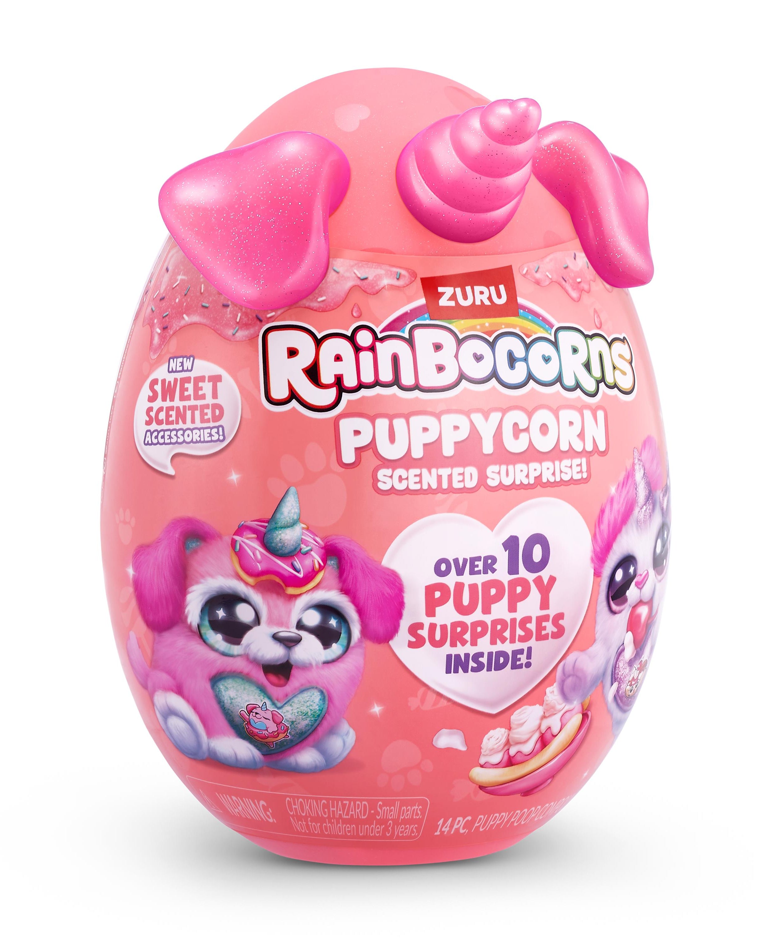 Rainbocorns Puppycorn Surprise S8 PDQ, Cute Collectible Plush Toy for Girls, Age 3+