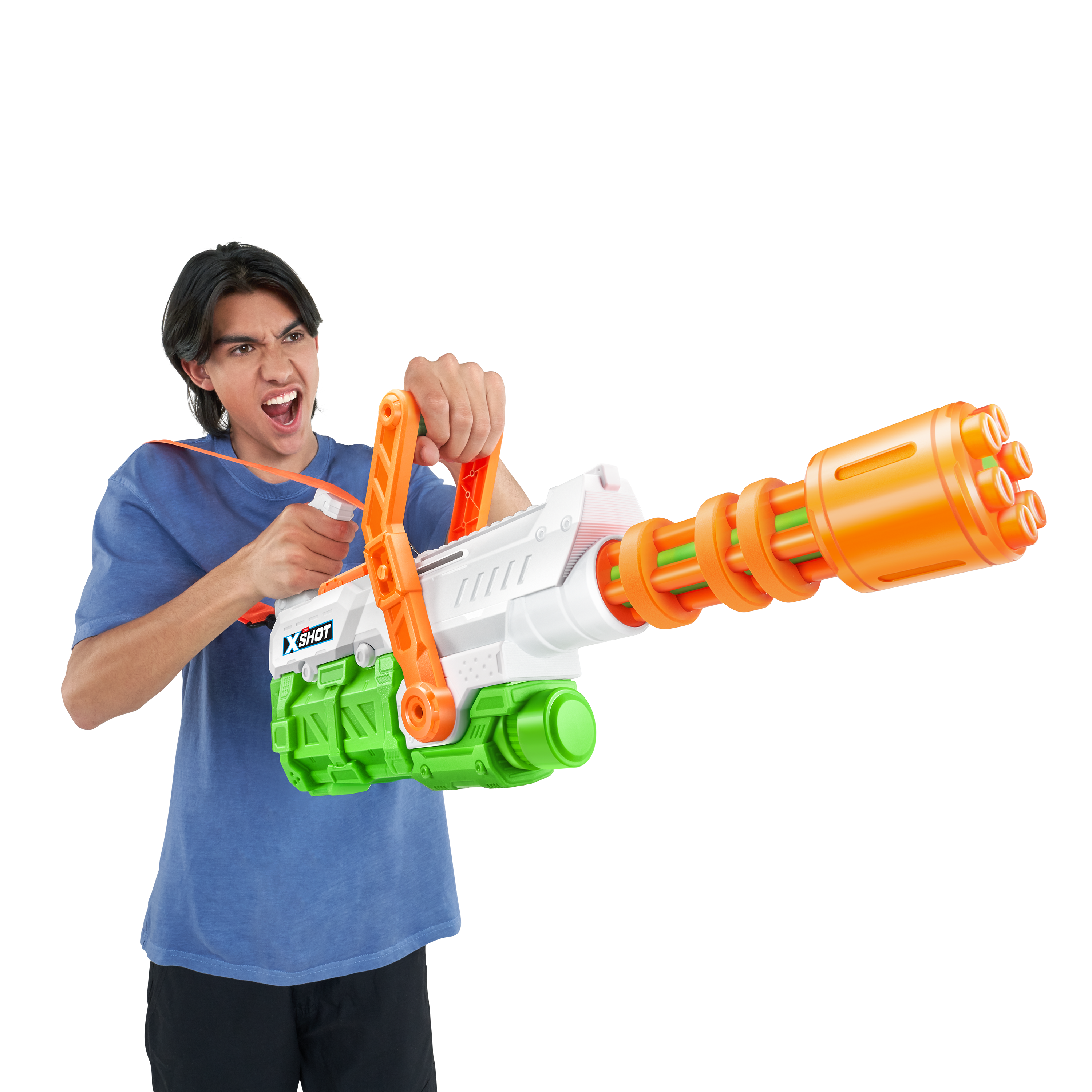 XSHOT Water Hydro Cannon, Fast-Fill Water Blaster with 1600ml Tank & Shoulder Strap, Shoots Up to 10m, Outdoor Water Gun for Kids Teens Adults, Ages 5+