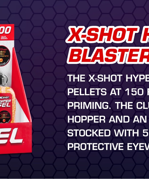 X Shot Hyper Gel Small Blaster 5000 Gellets, Gel Blaster Toy Gun for Boys, Age 14+