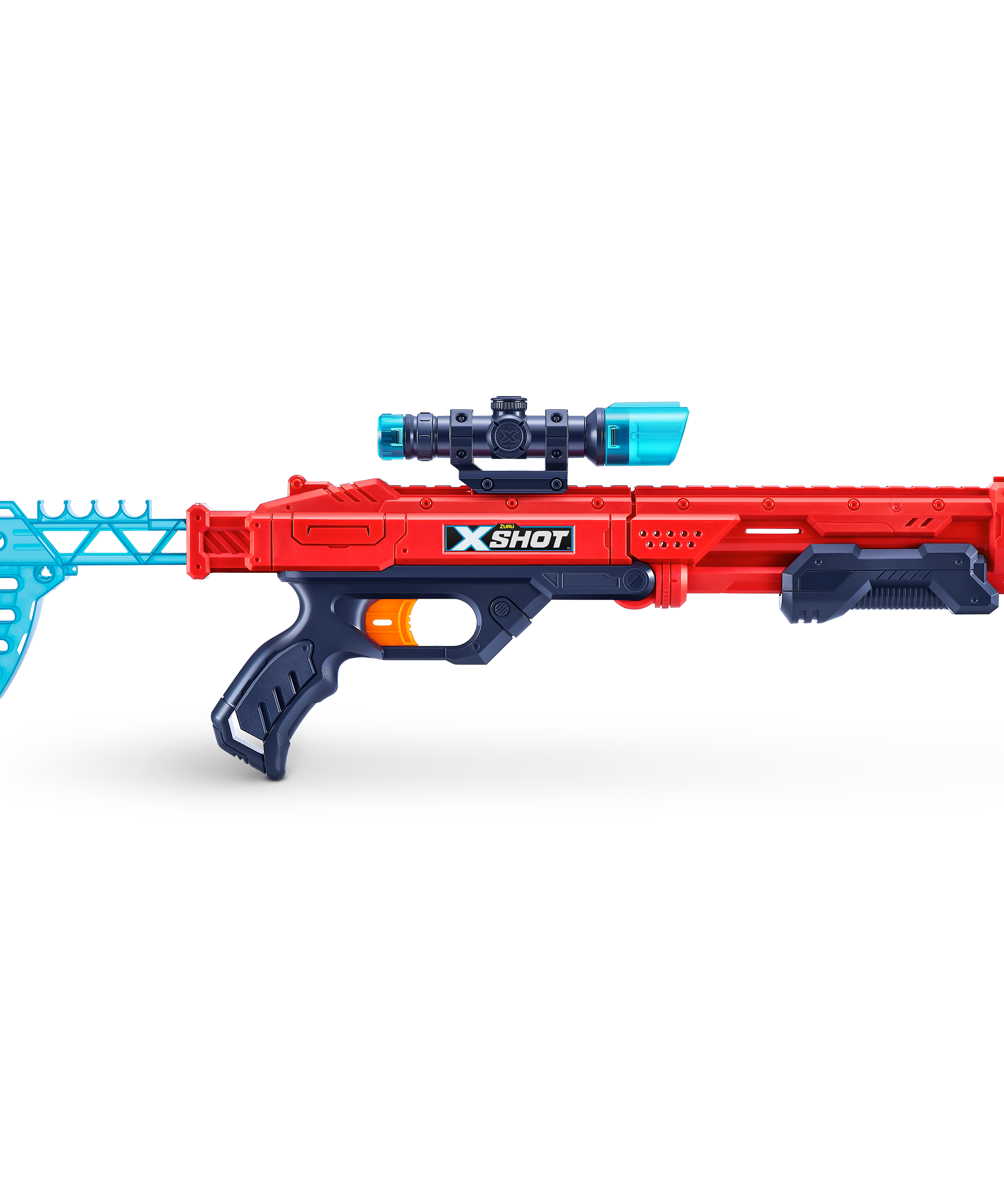 X Shot Excel Hawk Eye 16 Darts Blaster, Long Range Foam Gun Toy for Boys, Age 8+