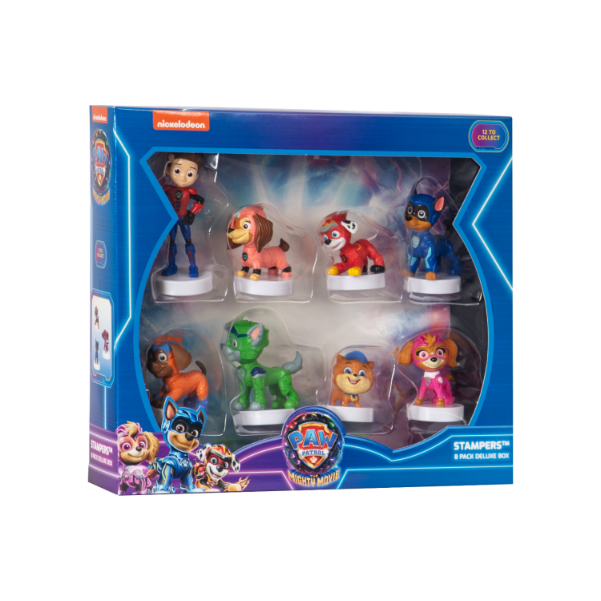 Paw Patrol The Mighty Movie Stampers, Kids Craft Stamp Set, Collectible Character Stampers, 1pk / 3pk / 5pk / 8pk, Series 2, Non-Toxic, Arts & Crafts, School Activities
