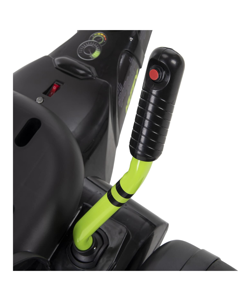 Huffy Green Machine Drift Trike for Kids, Pedal Powered Ride On with 360 Degree Spins and Drifts, Dual Stick Steering and Bucket Seat, Outdoor Ride On Toy for Ages 8Y+