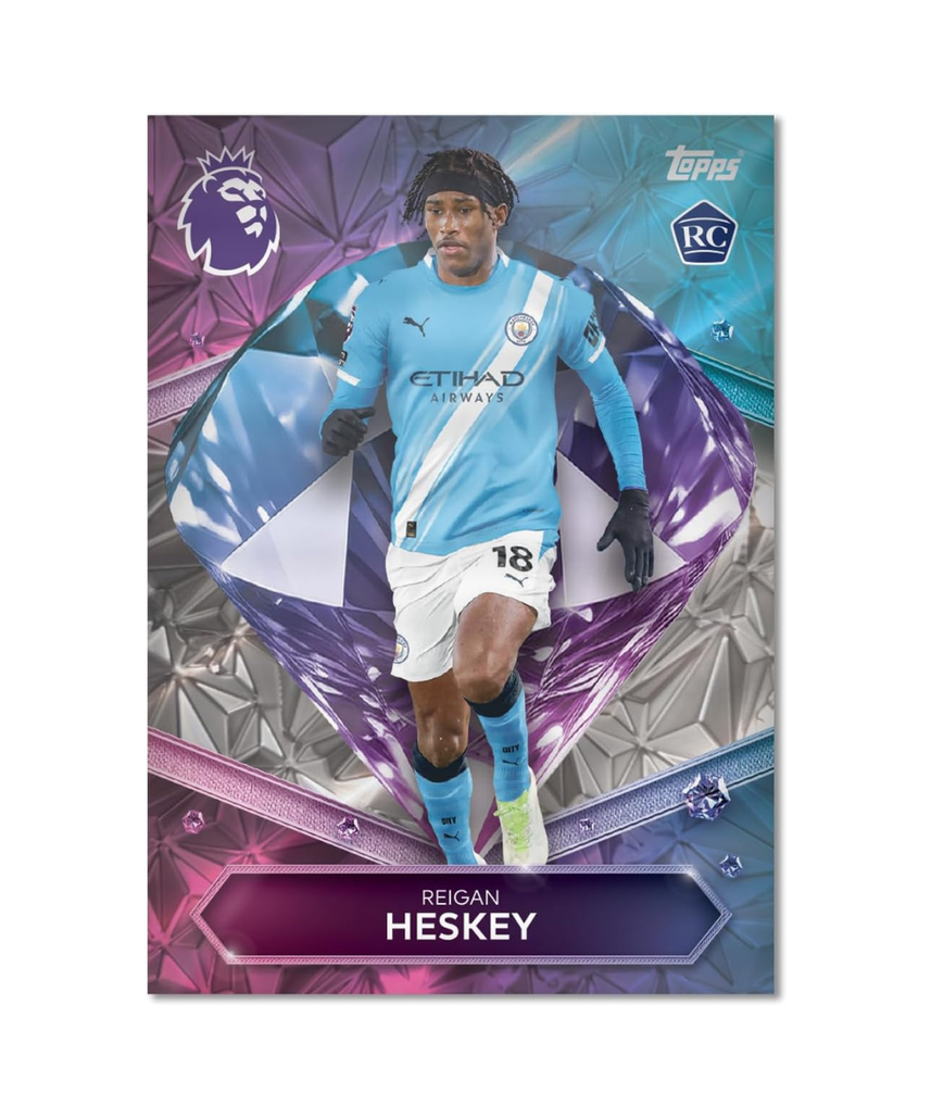 Topps Premier League 2025 2026 Football Trading Cards Mega Tin Goal Machines Edition, Includes 40 Cards and 3 Exclusive Limited Edition Cards, Official Premier League Collectible for Kids and Adult Fans