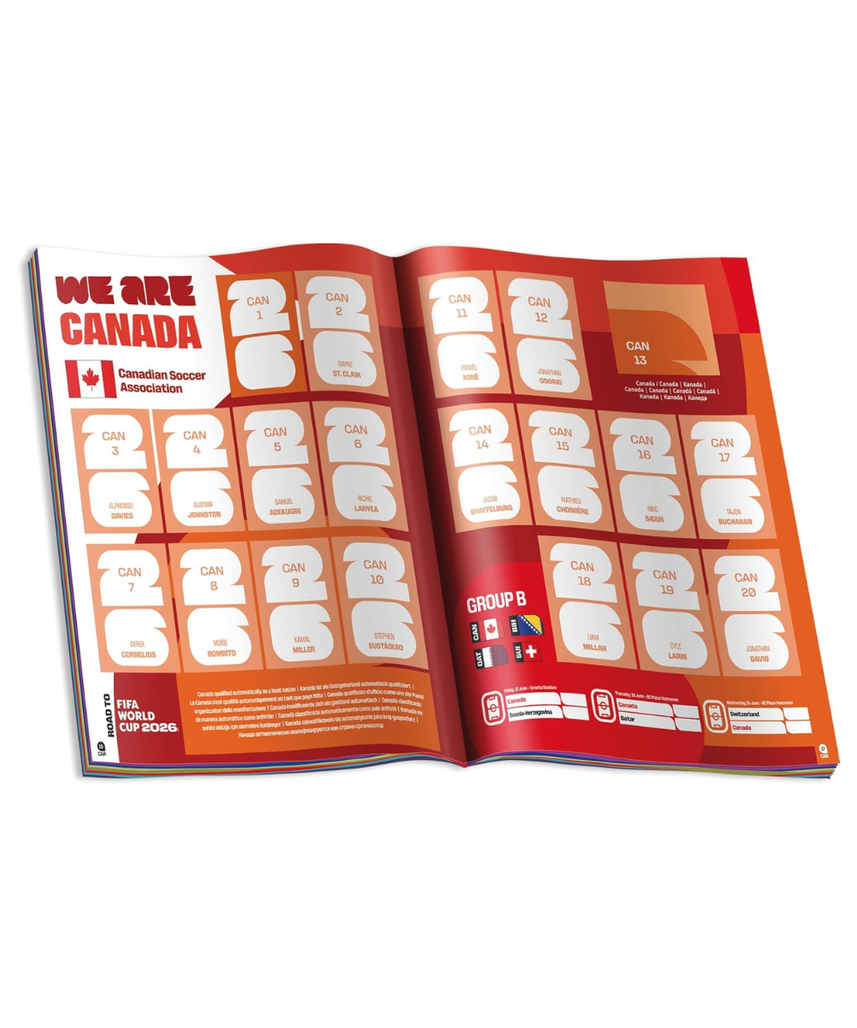 Panini FIFA World Cup 2026 Official Sticker Album, Football Collectible Album for World Cup 2026 Stickers and Panini Collectors