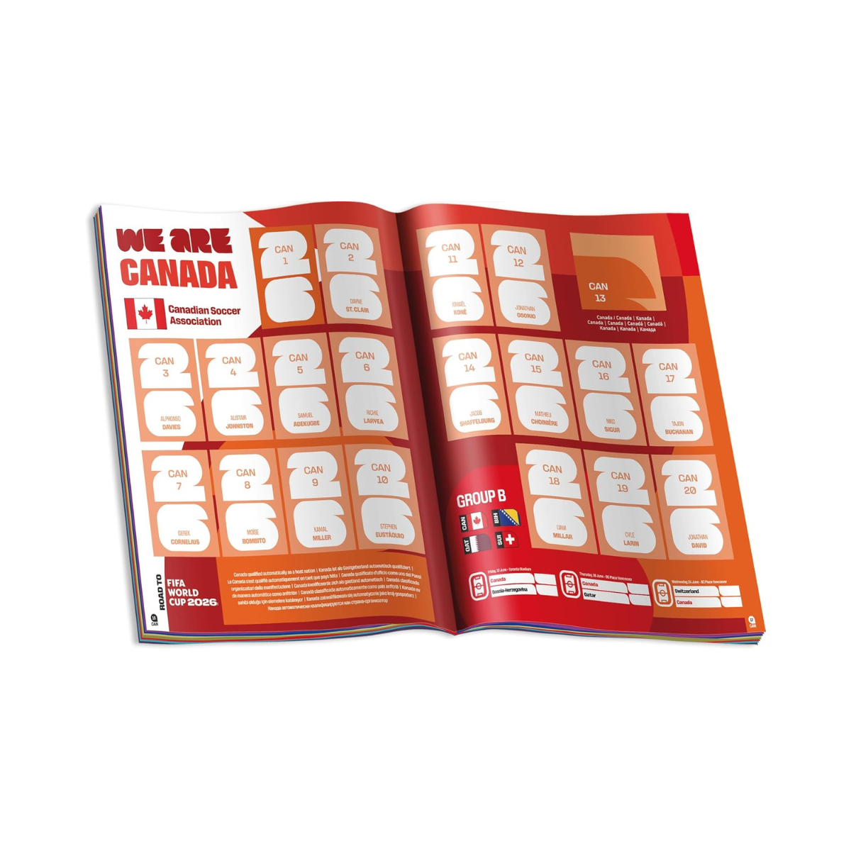 Panini FIFA World Cup 2026 Official Sticker Album, Football Collectible Album for World Cup 2026 Stickers and Panini Collectors
