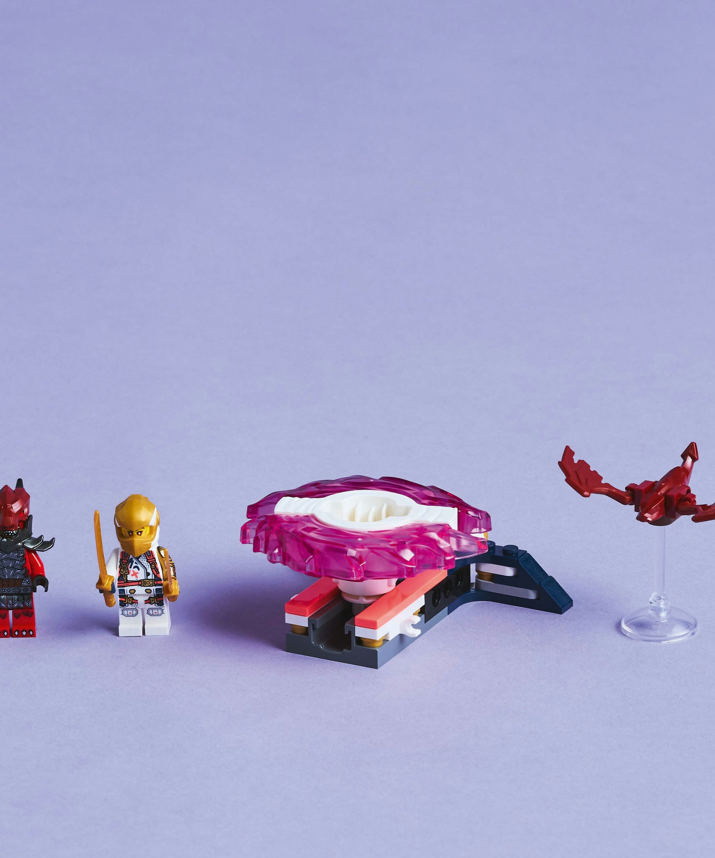 LEGO Ninjago 71824 Sora’s Dragon Spinjitzu Spinner Action Toy for Kids 6+ Boys, Spinjitzu Launcher + Minifigures