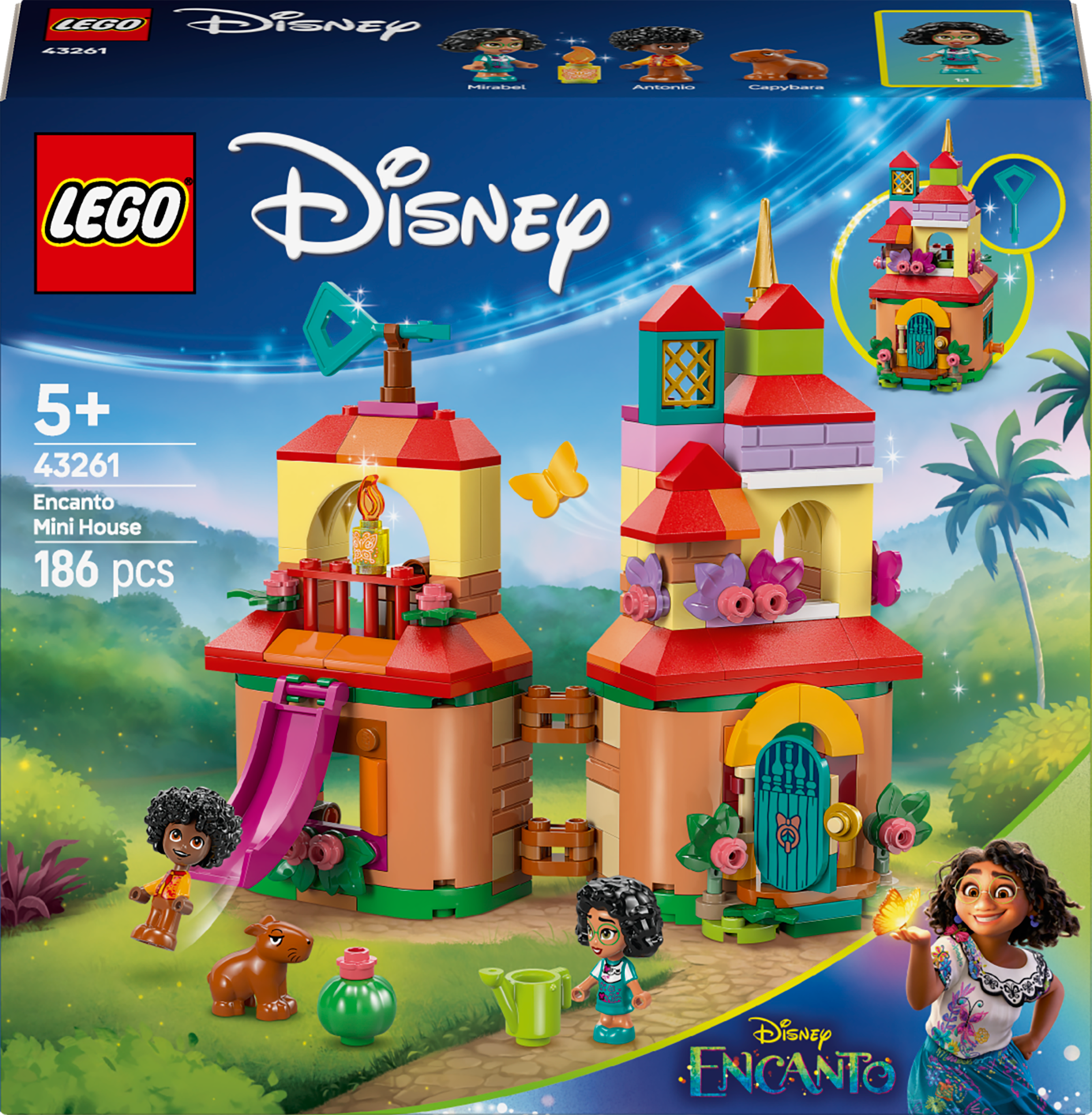 LEGO Disney 43261 Encanto Mini House V29 for Girls 5+ Fun Magical Building Toy with Character Play