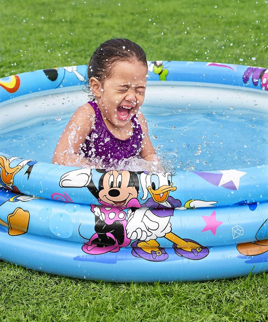 Bestway BWAY MICKEY POOL 3-RING 122X25