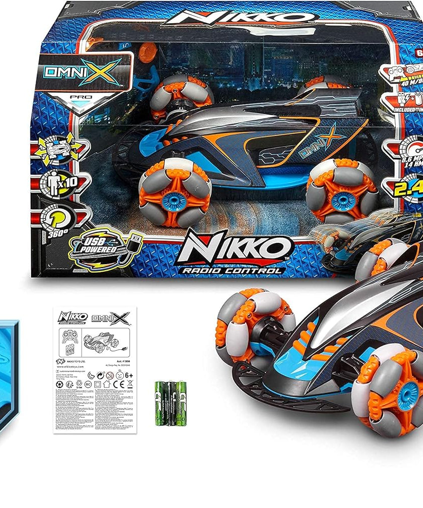 Nikko Omni X Pro Radio Control 11 inch Multi-Function Car, 10050