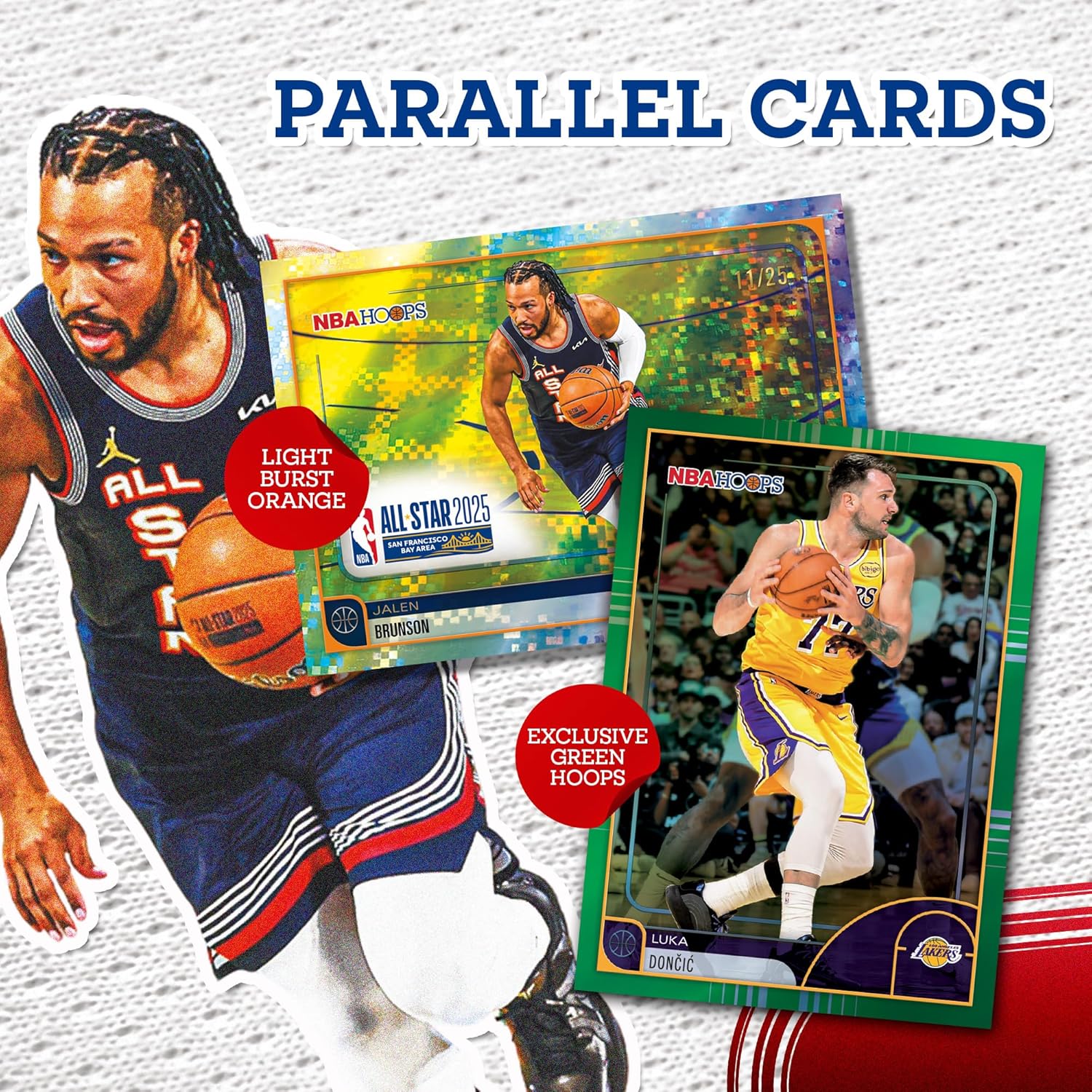 Topps Hoops Basketball 2025–26 Factory Sealed Value Box Trading Cards, NBA Collectible Card Set with Exclusive Green Parallels, Ages 6+