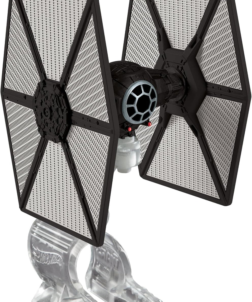 Hot Wheels Star Wars The Force Awakens TIE Fighter vs Millennium Falcon Die-Cast Starship 2 Pack for Kids 3+