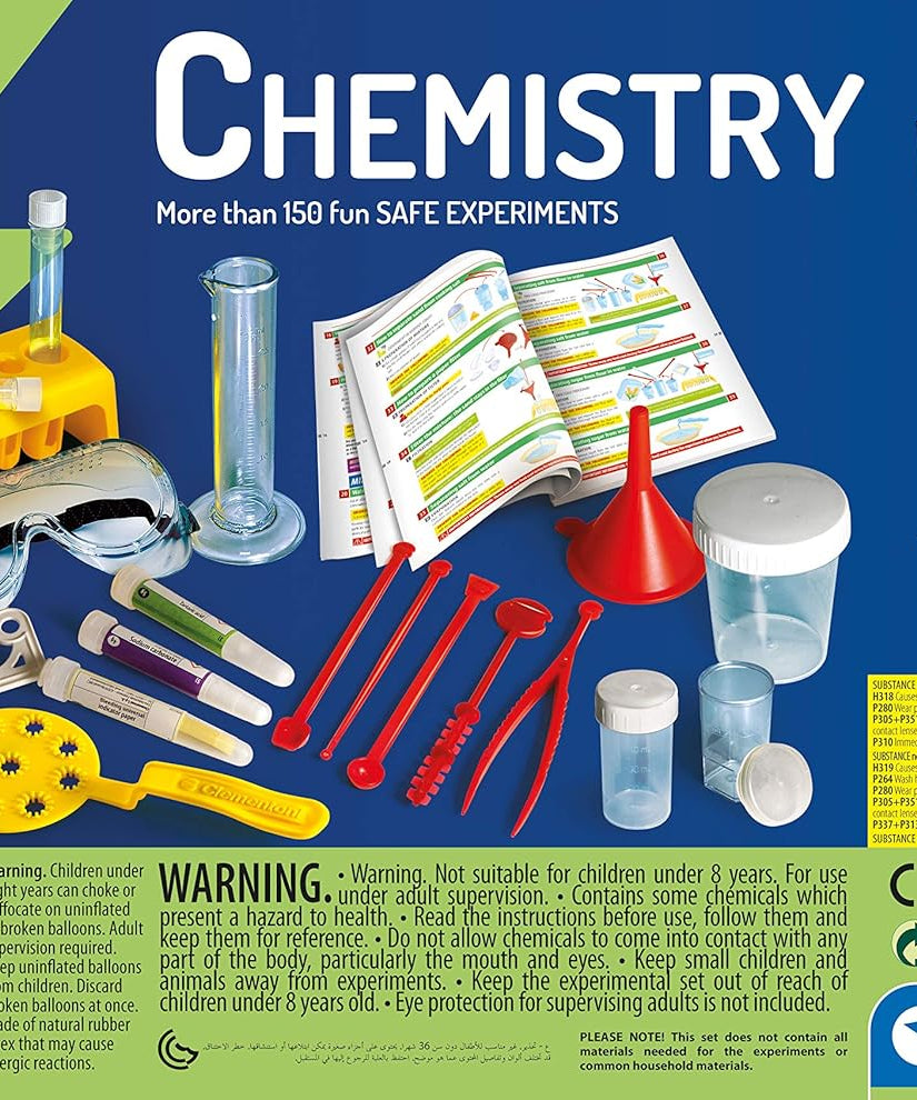 Clementoni Chemistry Set 61726, multi color