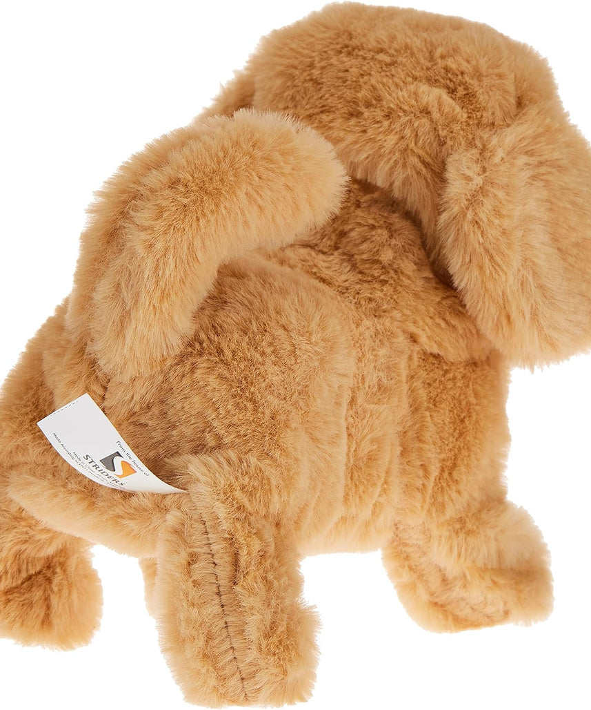 Pugs At Play Goldie Walking Dog Interactive Plush Toy with Bark Sound and Wagging Tail for Kids Ages 3 to 6