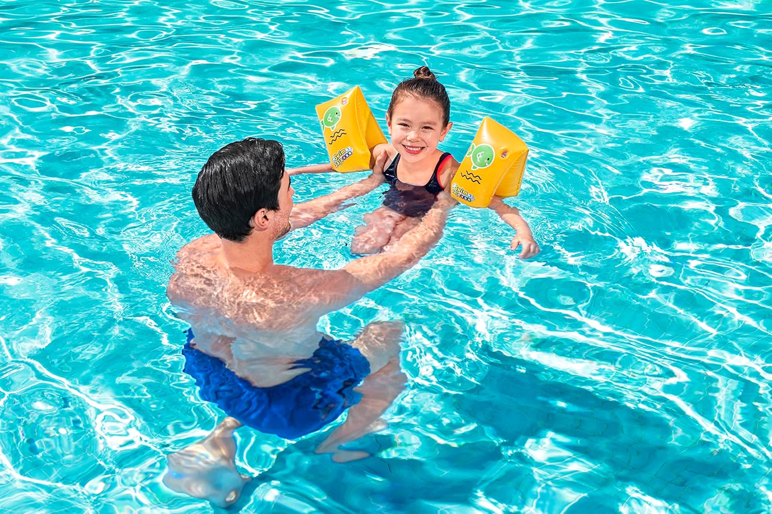 Bestway Swim Safe ABC Schwimmflügel Stufe C WonderSplash, 5-12 Jahre