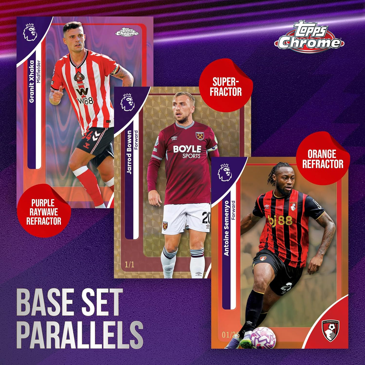 2026 Topps Chrome Premier League Soccer Value Box Factory Sealed Trading Cards