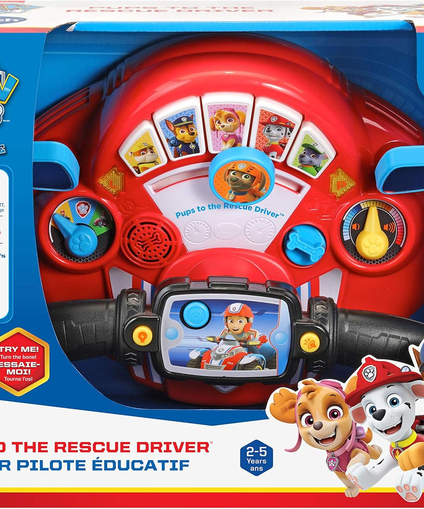 Vtech Paw Patrol Learning Driver, Red/Black, 80-190203